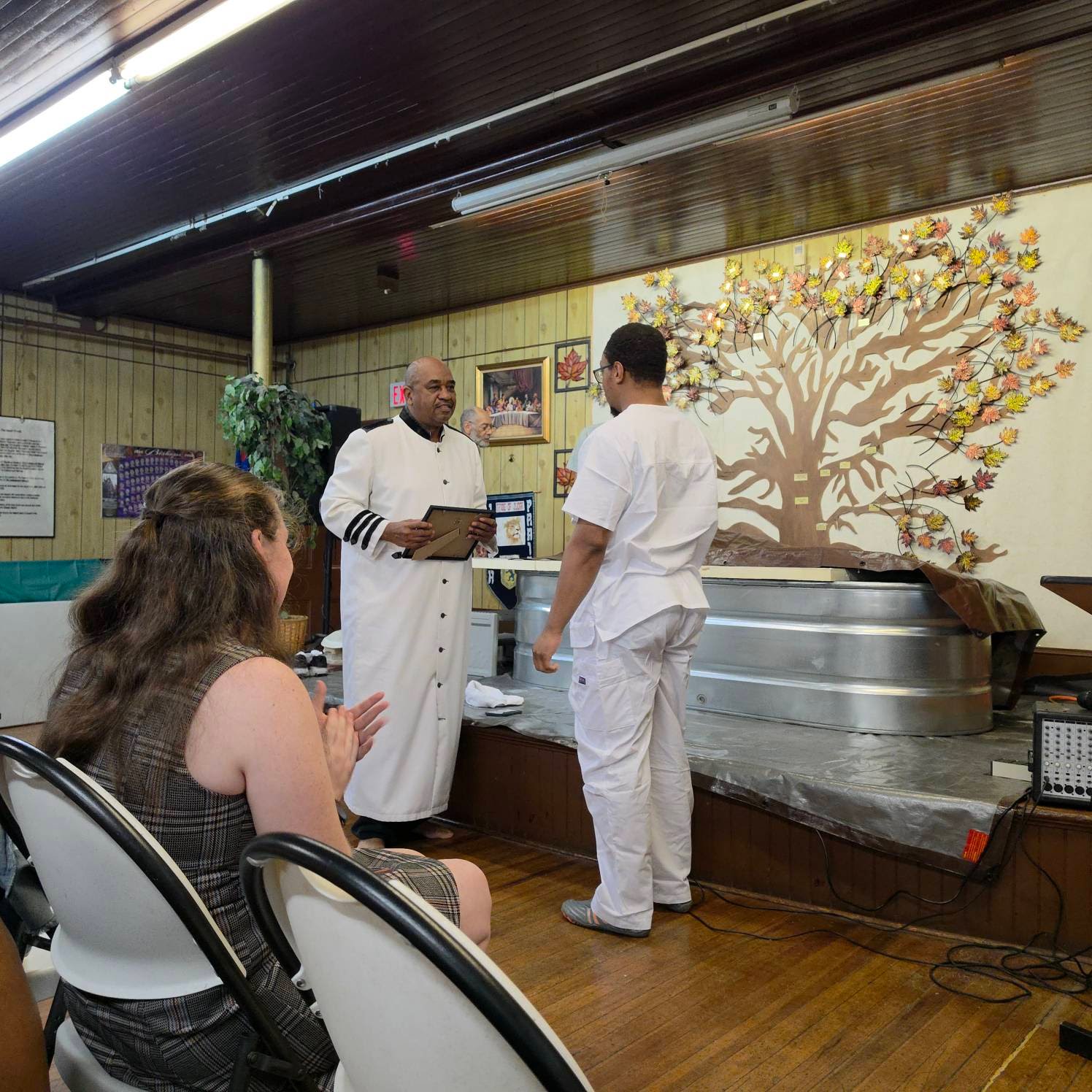 Baptism at A.M.E. Zion Church of Newburgh