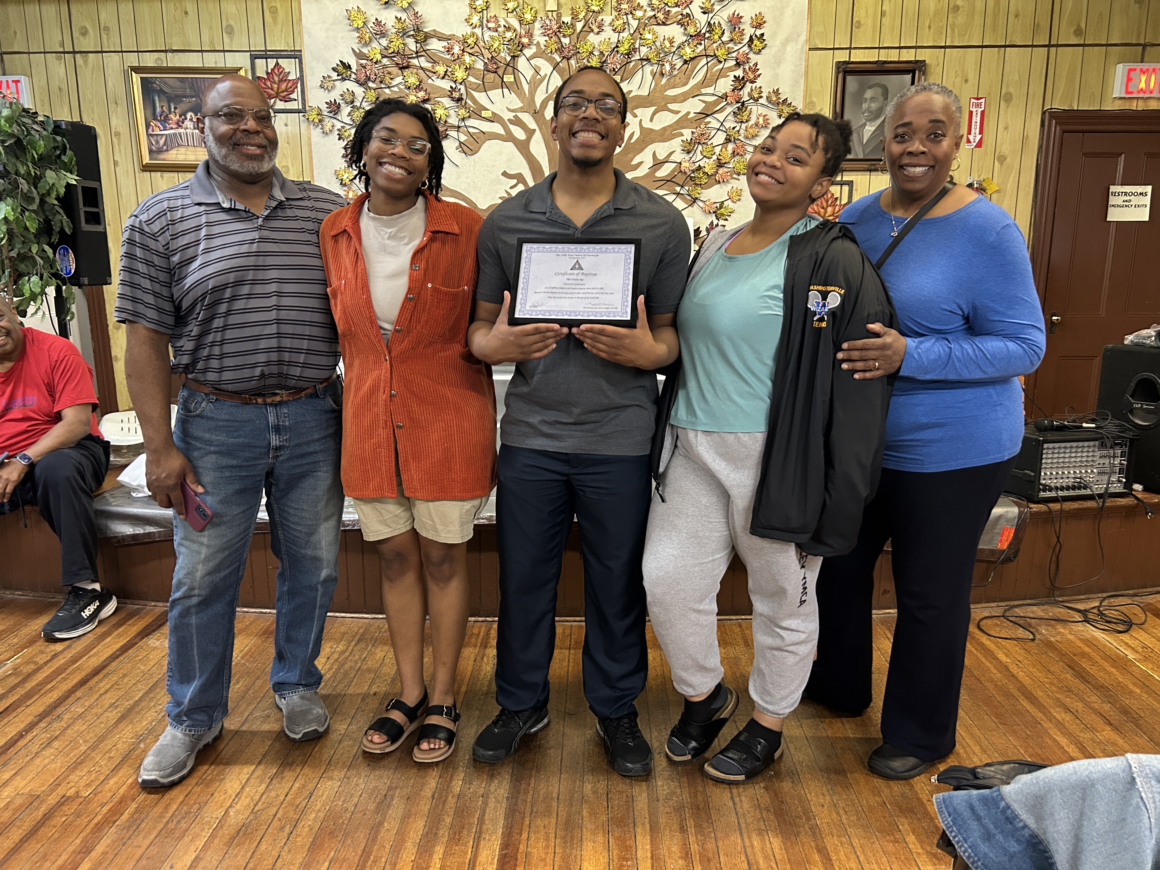 Baptism at A.M.E. Zion Church of Newburgh