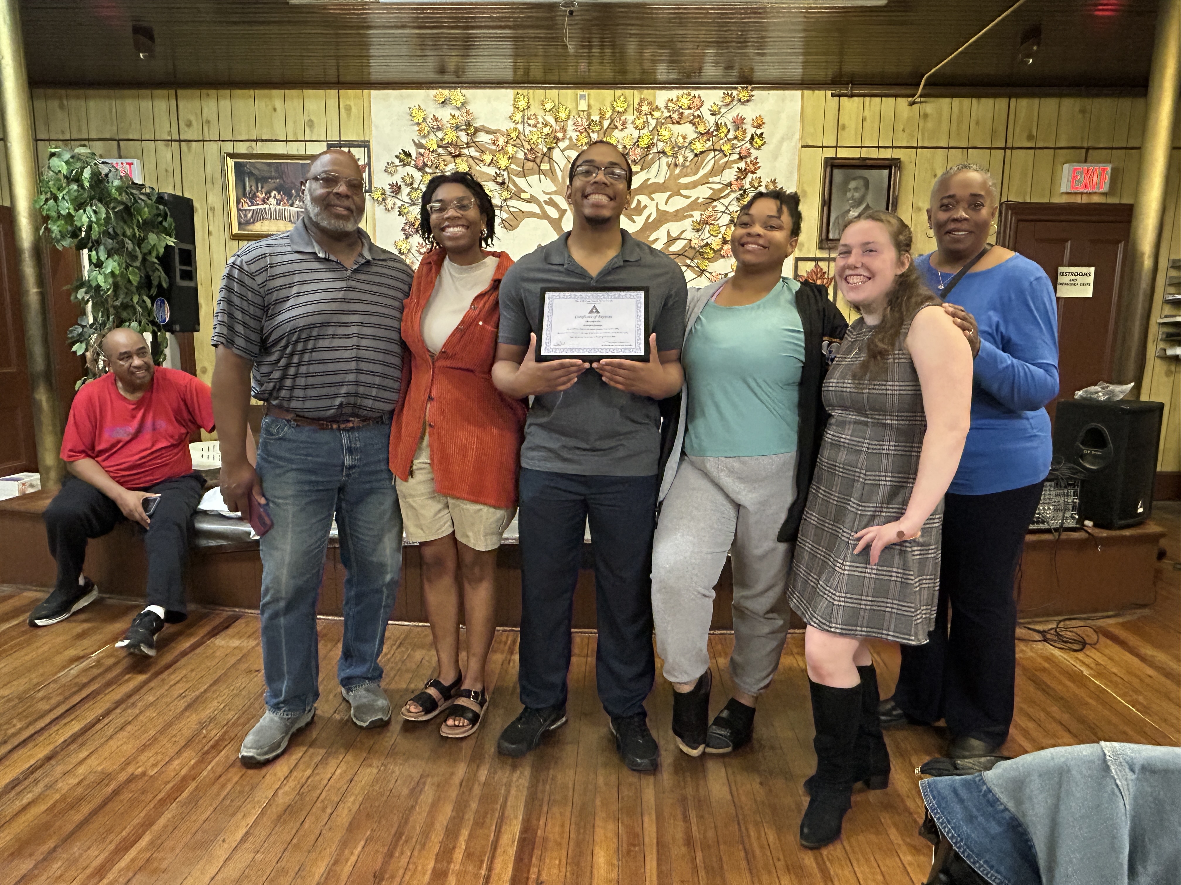 Baptism at A.M.E. Zion Church of Newburgh